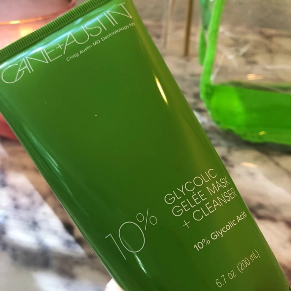 CANE + AUSTIN 10% Glycolic Acid Gelee MaskCleanser